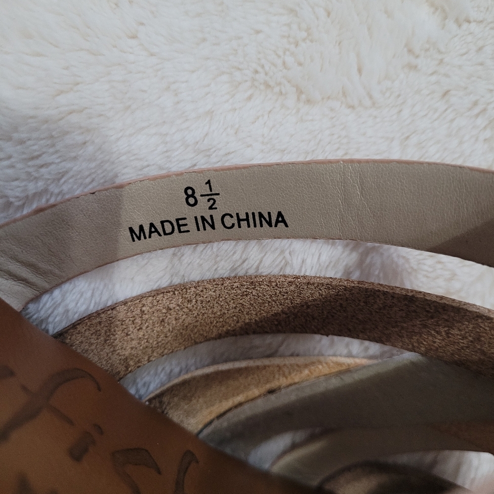 Blowfish Brown Multi-Color Women's Sandals - Picture 3 of 3